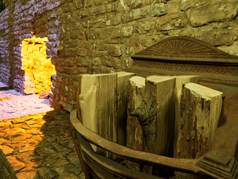 Cozy Victorian Fantasy Hall 3D Model