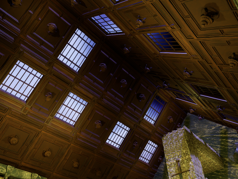 Cozy Victorian Fantasy Hall 3D Model