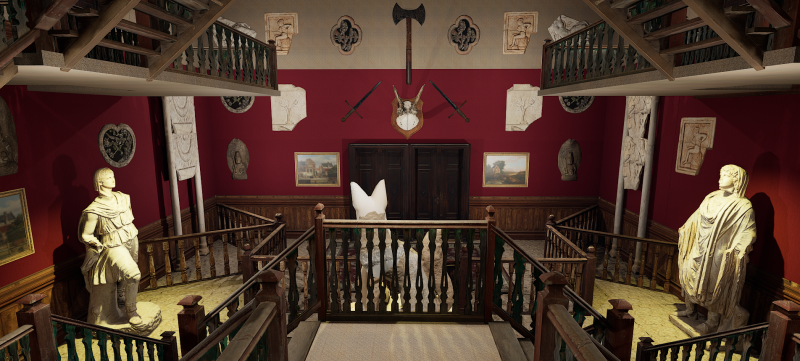 Victorian Elite Hotel 10 Storey Model 3D .c4d .max .obj .3ds .fbx .stl .blend