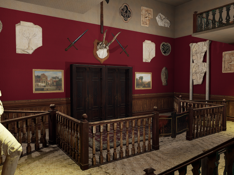 Victorian Elite Hotel 10 Storey Model 3D