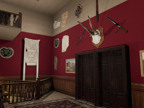 Victorian Elite Hotel 10 Storey Model 3D