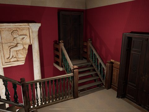 Victorian Elite Hotel 10 Storey Model 3D