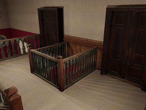 Victorian Elite Hotel 10 Storey Model 3D