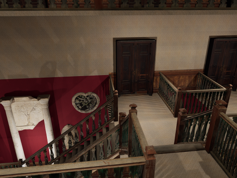 Victorian Elite Hotel 10 Storey Model 3D