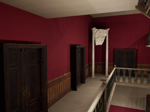 Victorian Elite Hotel 10 Storey Model 3D