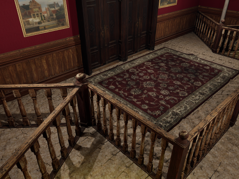 Victorian Elite Hotel 10 Storey Model 3D