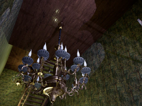 Victorian Mega House 3D Model