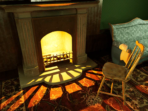 Victorian Mega House 3D Model