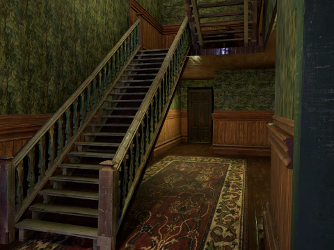 Victorian Mega House 3D Model