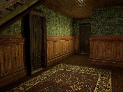 Victorian Mega House 3D Model