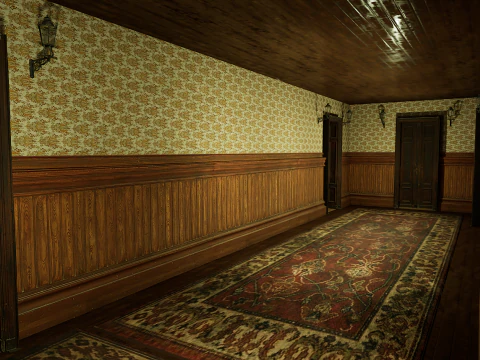 Victorian Mega House 3D Model