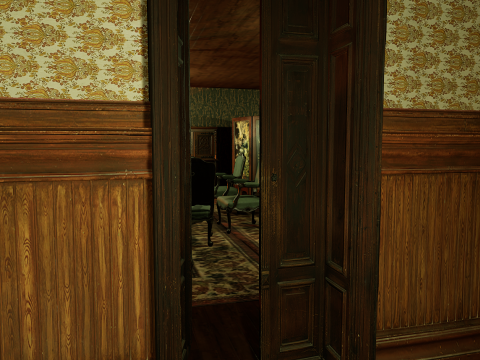 Victorian Mega House Model 3D