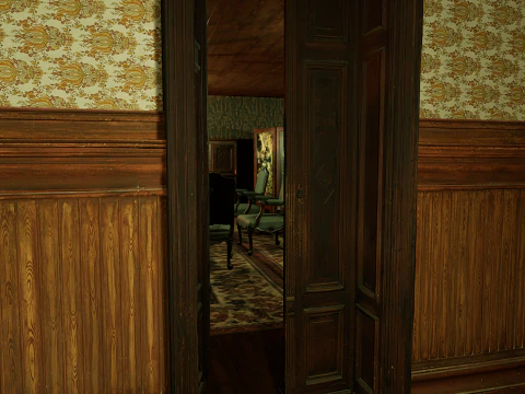 Victorian Mega House 3D Model