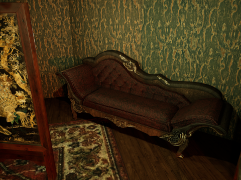 Victorian Mega House Model 3D