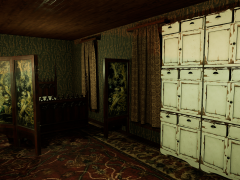 Victorian Mega House Model 3D