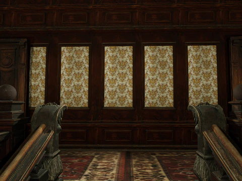 Victorian Hotel Mansion Manor Mega Five Storey 3D Model