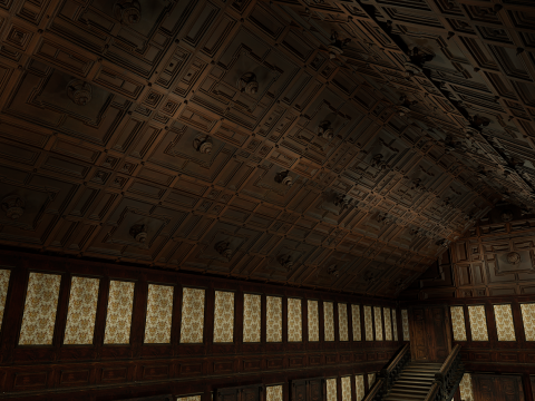 Victorian Hotel Mansion Manor Mega Five Storey 3D Model