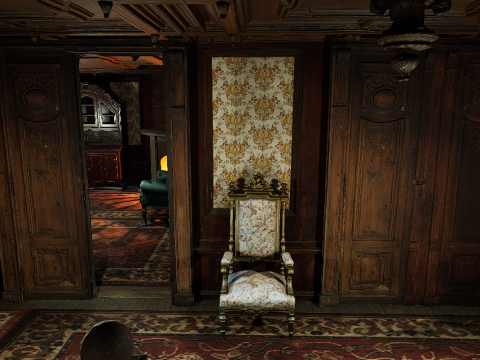 15 Room Victorian Hotel Mansion Manor House 3Dモデル