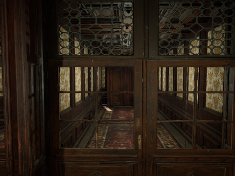 15 Room Victorian Hotel Mansion Manor House 3Dモデル