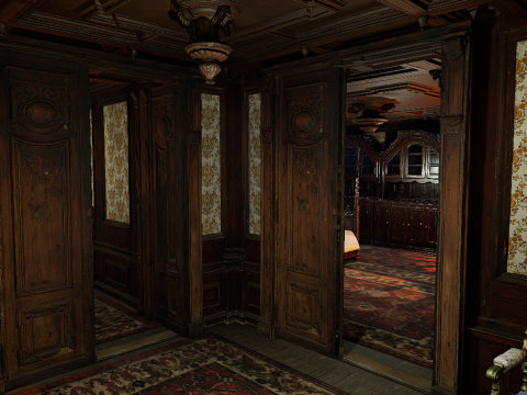 15 Room Victorian Hotel Mansion Manor House 3Dモデル
