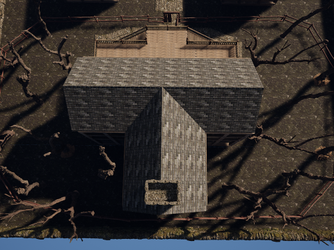 Village Environment Interior Exterior 3D Model