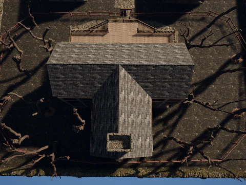 Village Environment Interior Exterior 3D Model