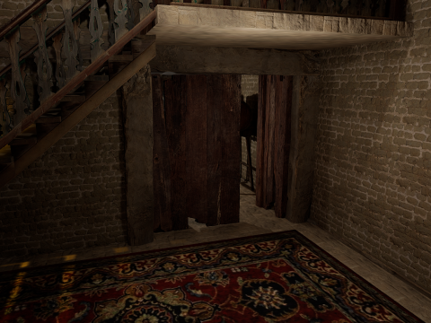 Village Environment Interior Exterior 3D Model