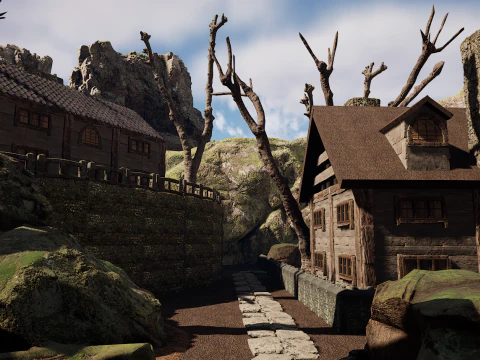 Stonehollow Valley 3D Model