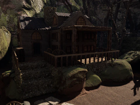 Stonehollow Valley 3D Model