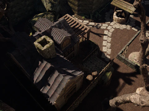 Stonehollow Valley 3D Model