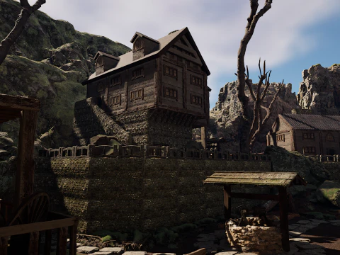 Stonehollow Valley 3D Model