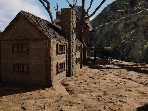Stonehollow Valley 3D Model
