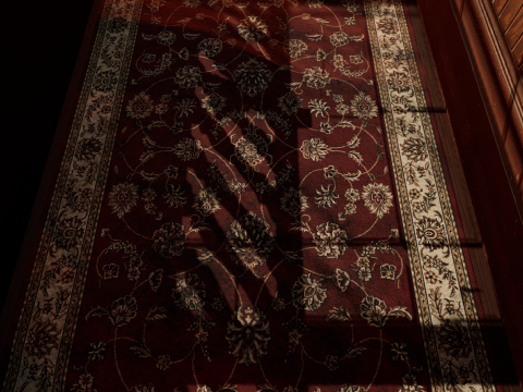 Vintage Victorian Castle Cozy Bedroom Modèle 3D