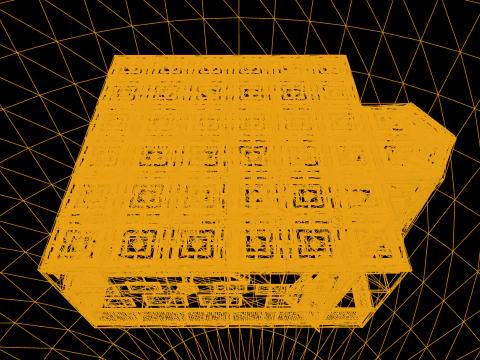 Quarto aconchegante do castelo vitoriano vintage Modelo 3D