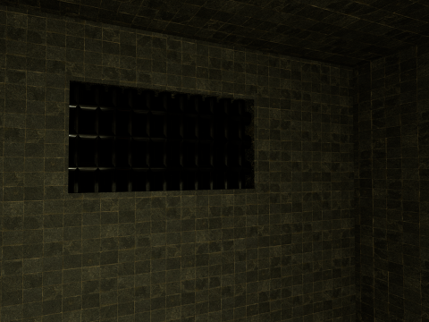 The Darkcell Prison Silent Wards 24 Cell 2 Storey Facility Modelo 3D