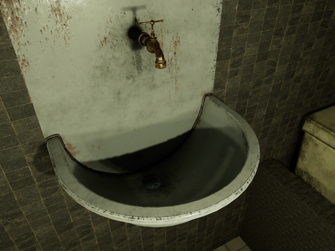 The Darkcell Prison Silent Wards 24 Cell 2 Storey Facility Modelo 3D