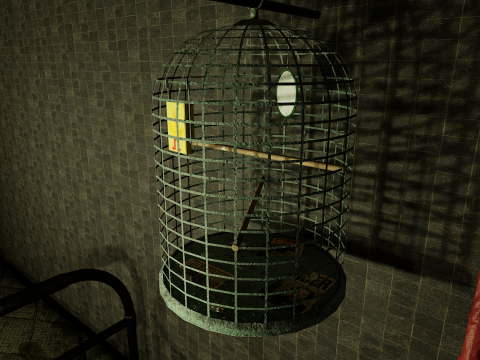 The Darkcell Prison Silent Wards 24 Cell 2 Storey Facility Modelo 3D