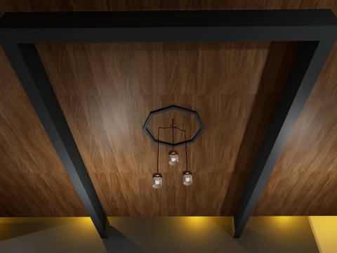 Luxury Heaven Modern Living Room 3D Interior Design 3D-Modell
