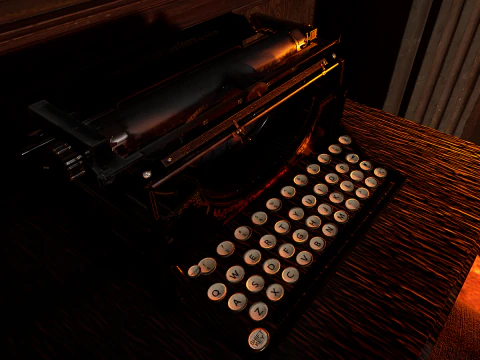 Maniero vittoriano Grandi Camere Corridoi eleganti Modello 3D