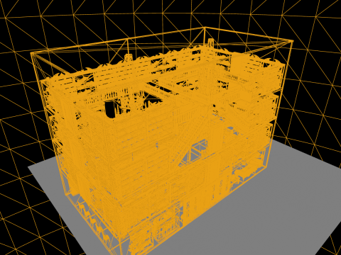 Whispering Shadows A Victorian Gothic Library Modello 3D