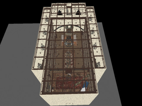 The Forgotten Gothic Victorian Library of Ashenhall 3D Model