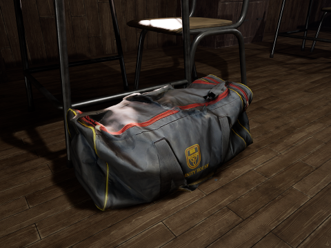 Old Era Anatomy Classroom Environment Modelo 3D