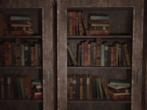 Old Era Anatomy Classroom Environment Modelo 3D