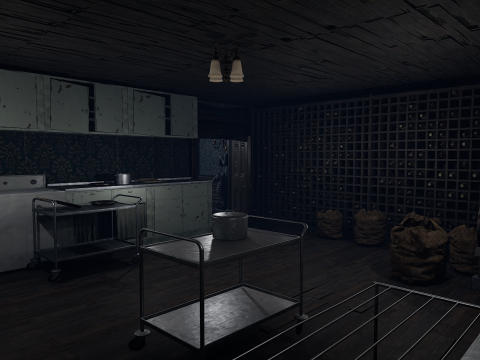 Winterbourne Mansion - Victorian Chambers and Hallways 3D-Modell