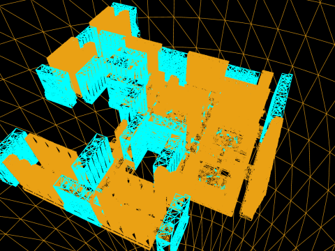 Dystopian Collapsed City Military Red Zone 3Dモデル