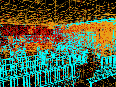 The Old Courtroom Detailed Justice Hall Interior Environment 3D Model