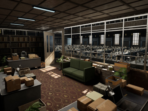 The Magnificent Scientific Laboratory Horizon Research Complex 3D Model