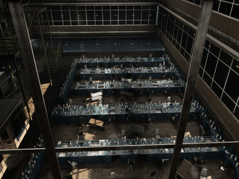 The Magnificent Scientific Laboratory Horizon Research Complex 3D Model