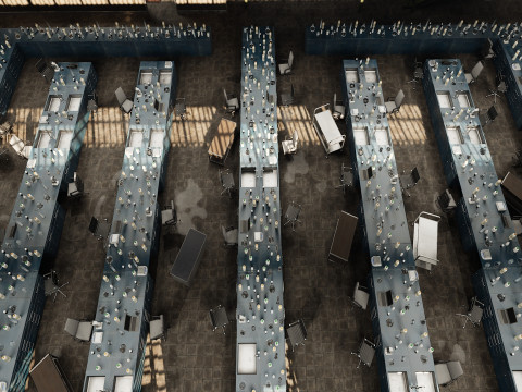 The Magnificent Scientific Laboratory Horizon Research Complex 3D Model
