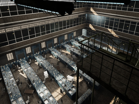The Magnificent Scientific Laboratory Horizon Research Complex 3D Model